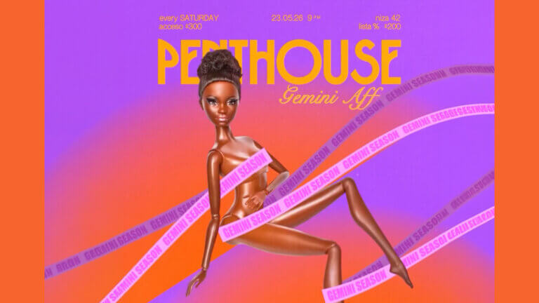 Penthouse Gay Club Gemini Affair party Mexico City