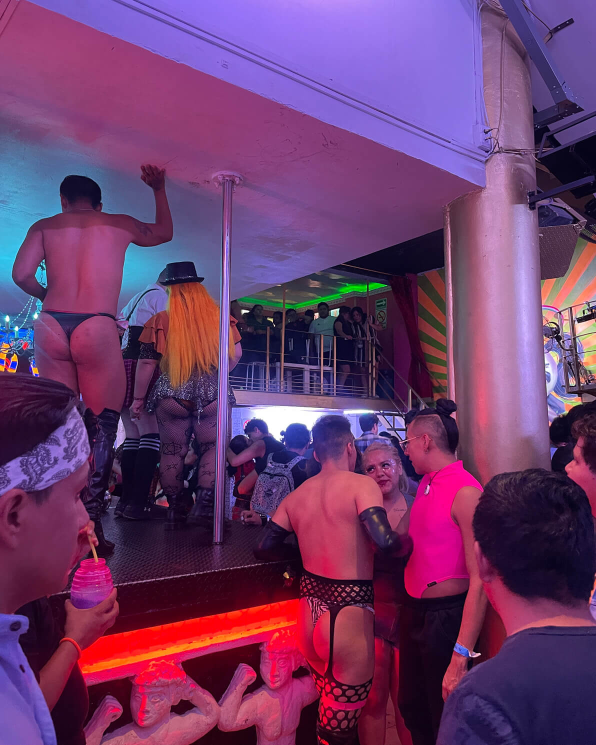 El Marra gay club on República de Cuba in El Centro, Mexico City